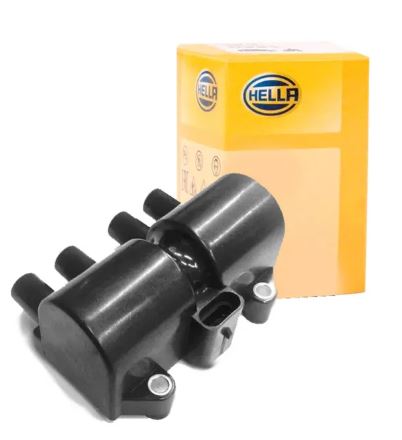 BOBINA IGNIÇAO CORSA 02/12 CELTA 00/14 3 PINOS HELLA 00 01 02 03 04 05 06 07 08 09 10 11 12 13 14 BO028/HBI0042/BI0042MM
