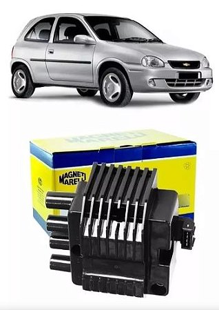 BOBINA IGNIÇAO CORSA 96/98 S10 95/97 BLAZER 95/97  DELPHI BO015/BI0012MM/BID001