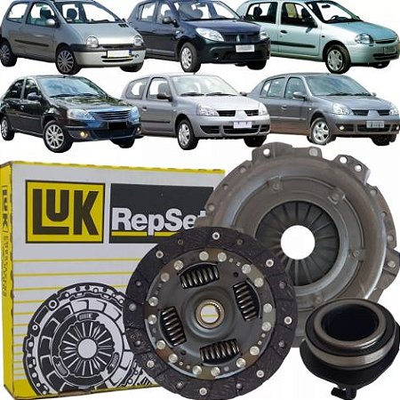 EMBREAGEM CLIO 99/12 SANDERO 07/14 1.0 16V LUK 99 00 01 02 03 04 05 06 07 08 09 10 11 12 13 14 618306000