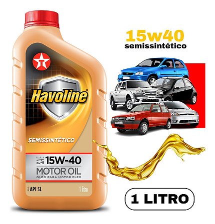 OLEO MOTOR 15W40 "HAVOLINE" SEMI. 1LT 24663