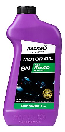 OLEO MOTOR 5W40 RADNAQ 1L MO5W40