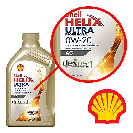 OLEO MOTOR 0W20 SHELL HELIX  AG ULTRA DEXOS GF6A D1G3 12X1L 43615905