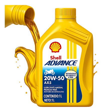 OLEO MOTOR 20W50 4T MOTO SHELL LT 45297905