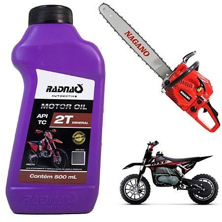 OLEO MOTOR 2T MOTO "RADNAQ" 500 ML 274