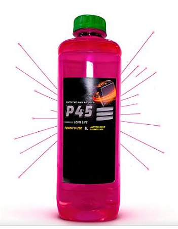 ADITIVO RADIADOR LONG LIFE P45 ROSA 1L "AML" 159