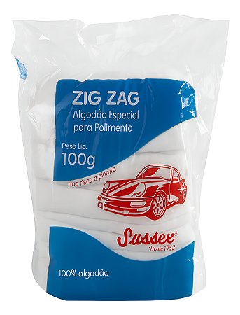 ALGODAO P/ POLIMENTO ZIG ZAG 100 207