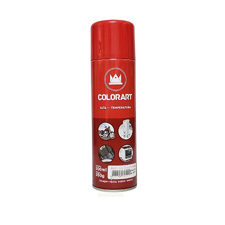 SPRAY COLORART VERMELHO 300 ML ALTA TEMPERATURA 340