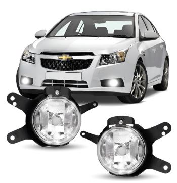 FAROL AUXILIAR MILHA NEBLINA CRUZE 11/16 11 12 13 14 15 16 LADO ESQUERDO MOTORISTA