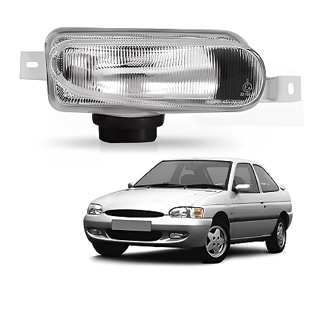 FAROL AUXILIAR MILHA NEBLINA ESCORT ZETEC 97/99 97 98 99 LADO DIREITO PASSAGEIRO VIC803D