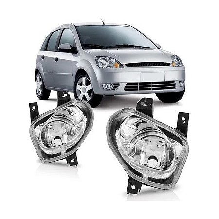 FAROL AUXILIAR MILHA NEBLINA FIESTA 03/07 03 04 05 06 07 LADO DIREITO PASSAGEIRO