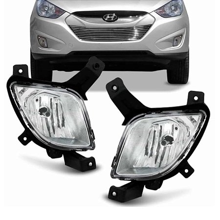 FAROL AUXILIAR MILHA NEBLINA IX35 10/15 10 11 12 13 14 15 LADO ESQUERDO MOTORISTA