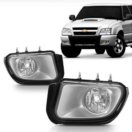 FAROL AUXILIAR MILHA NEBLINA S10 01/11 01 02 03 04 05 06 07 08 09 10 11 PITBULL LADO DIREITO PASSAGEIRO