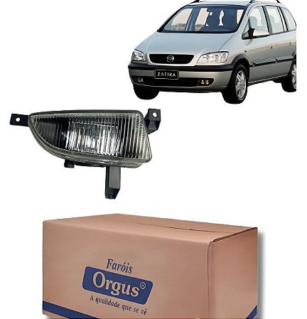 FAROL AUXILIAR MILHA NEBLINA ZAFIRA 99/02 99 00 01 02 LADO ESQUERDO MOTORISTA