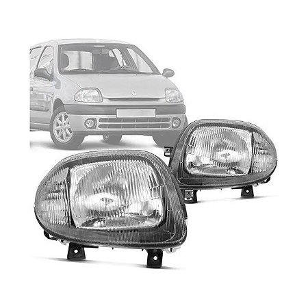 FAROL CLIO 99/02 99 00 01 02 LADO DIREITO PASSAGEIRO