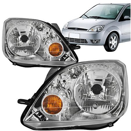 FAROL FIESTA 03/07 03 04 05 06 07 LADO ESQUERDO MOTORISTA