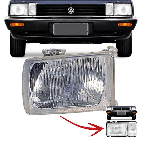 FAROL SANTANA 85/90 85 86 87 88 89 90 FW45 LADO ESQUERDO MOTORISTA