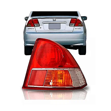 LANTERNA TRASEIRA CIVIC 01/03 01 02 03 CANTO LADO DIREITO PASSAGEIRO