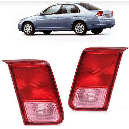 LANTERNA TRASEIRA CIVIC 01/03 01 02 03 TAMPA MALA LADO DIREITO PASSAGEIRO