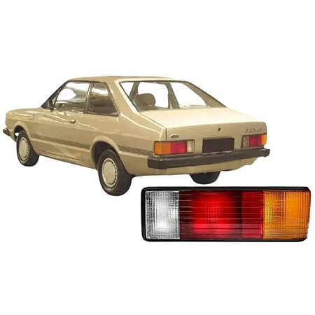 LANTERNA TRASEIRA CORCEL 78/84 78 79 80 81 82 83 84 TRICOLOR LADO DIREITO PASSAGEIRO JCV203012