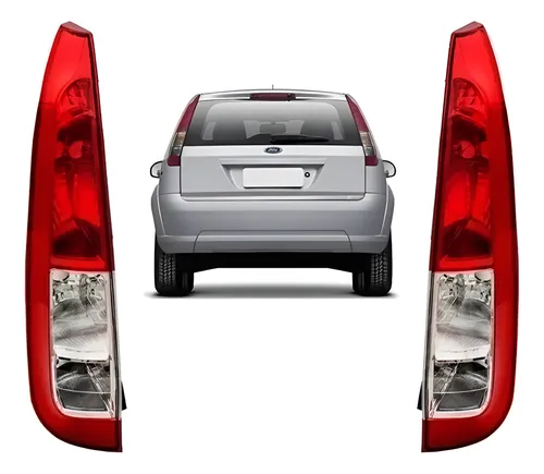 LANTERNA TRASEIRA FIESTA HATCH 08/14 08 09 10 11 12 13 14 RUBI LADO DIREITO PASSAGEIRO JCV204722