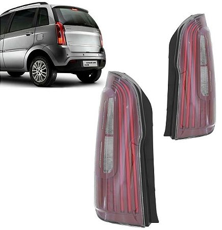 LANTERNA TRASEIRA IDEA 11/16 11 12 13 14 15 16 BICOLOR LADO ESQUERDO MOTORISTA