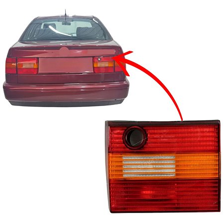 LANTERNA TRASEIRA PASSAT ALEMÃO 94/97 94 95 96 97 TAMPA MALA ORIGINAL VOLKSWAGEN LADO DIREITO PASSAGEIRO