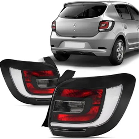 LANTERNA TRASEIRA SANDERO 15/20 15 16 17 18 19 20 FUME LADO DIREITO PASSAGEIRO ZN6160004