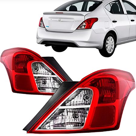 LANTERNA TRASEIRA VERSA 11/20 11 12 13 14 15 16 17 18 19 20 LADO ESQUERDO MOTORISTA ZN1313419