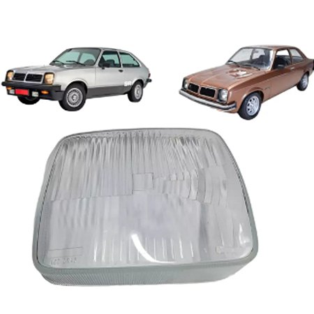 LENTE FAROL CHEVETTE 80/82 80 81 82 LADO ESQUERDO MOTORISTA