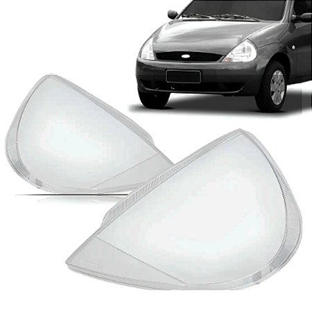 LENTE FAROL KA 97/07 97 98 99 00 01 02 03 04 05 06 07 LADO DIREITO PASSAGEIRO