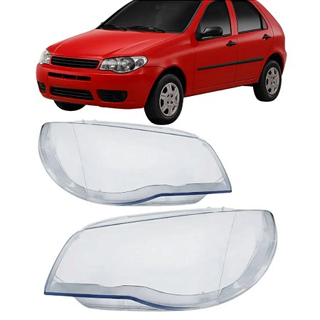 LENTE FAROL PALIO SIENA STRADA WEEKEND 04/12 04 05 06 07 08 09 10 11 12 LADO ESQUERDO MOTORISTA