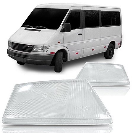 LENTE FAROL SPRINTER 95/02 95 96 97 98 99 00 01 02 LADO ESQUERDO MOTORISTA