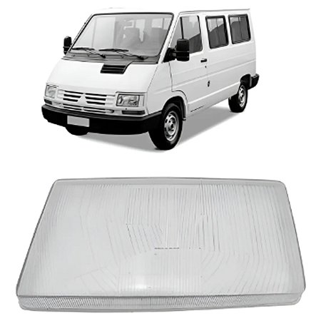 LENTE FAROL TRAFIC 96/02 96 97 98 99 00 01 02 LADO DIREITO PASSAGEIRO