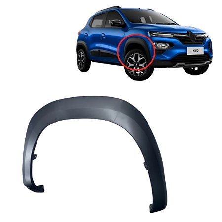 MOLDURA PARALAMA KWID 18/23 18 19 20 21 22 23 LADO DIREITO PASSAGEIRO LHT-05097017