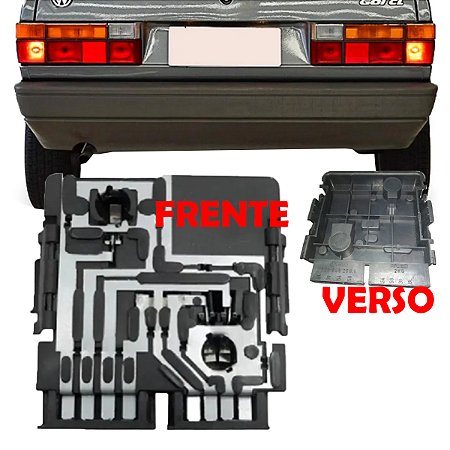 SOQUETE CIRCUITO LANTERNA TRASEIRA GOL 87/95 87 88 89 90 91 92 93 94 95 CENTRAL LADO DIREITO PASSAGEIRO
