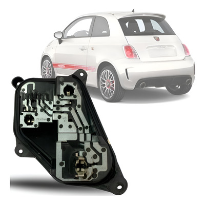 SOQUETE CIRCUITO LANTERNA TRASEIRA FIAT 500 CINQUENTENTO 10/13 10 11 12 13 LADO ESQUERDO MOTORISTA