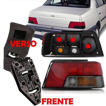 SOQUETE CIRCUITO LANTERNA TRASEIRA PEUGEOT 405 96/98 96 97 98 LADO DIREITO PASSAGEIRO