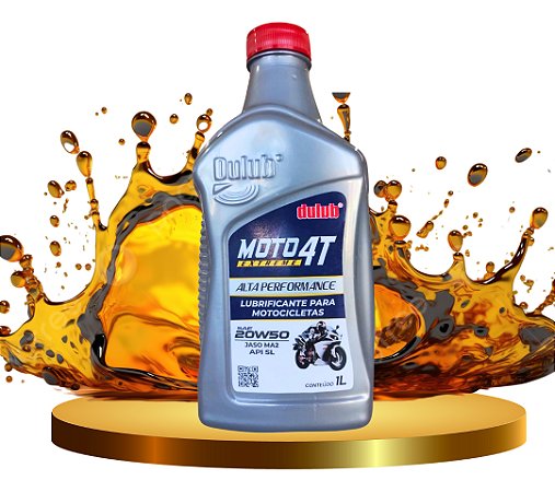 OLEO MOTOR 20W50 4T MOTO DULUB 4009.