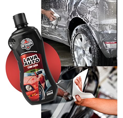 LAVA AUTOS COM CERA GITANES 500ml 164.