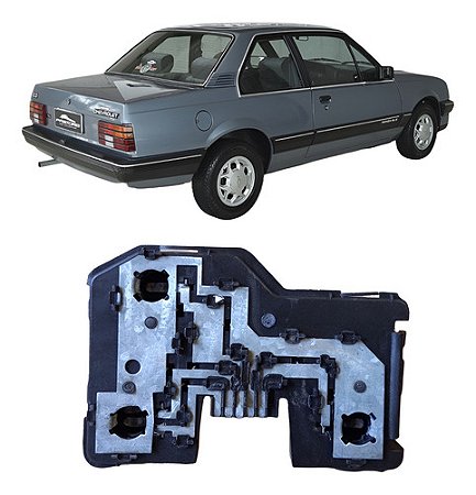 SOQUETE CIRCUITO LANTERNA TRASEIRA MONZA 82/90 82 83 84 85 86 87 88 89 90 LADO DIREITO PASSAGEIRO