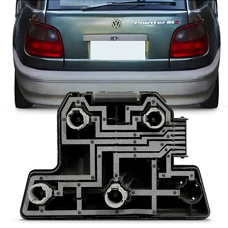 SOQUETE CIRCUITO LANTERNA TRASEIRA POINTER 92/97 92 93 94 95 96 97 LADO ESQUERDO MOTORISTA