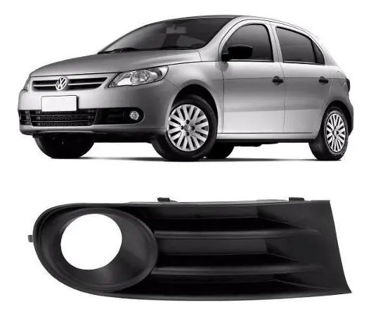 GRADE PARACHOQUE GOL G5 08/12 08 09 10 11 12 COM MILHA FURO AUXILIAR PTO LADO DIREITO (PASSAGEIRO) RX10084/8162/EK.0535
