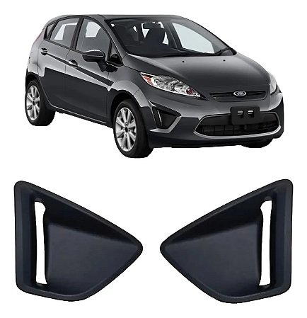 GRADE PARACHOQUE NEW FIESTA 13/19 13 14 15 16 17 18 19 COM MILHA FURO AUXILIAR LADO DIREITO (PASSAGEIRO) RX11074