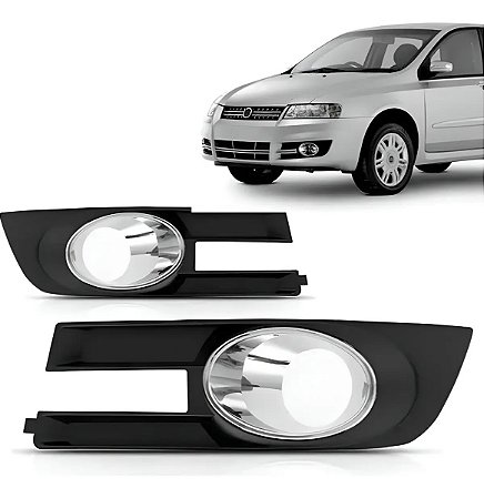 GRADE PARACHOQUE STILO 02/10 02 03 04 05 06 07 08 09 10 CROMADO LADO ESQUERDO (MOTORISTA) RX13081