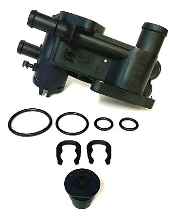 CAVALETE CARCAÇA VÁLVULA TERMOSTÁTICA ÁGUA GOL 1.0 8V 16V COM AR CONDICIONADO B319/AMD18531/1522/087109/MG100