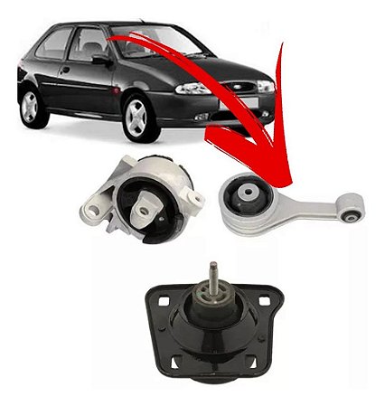 COXIM CÂMBIO MOTOR FIESTA COURIER 96/03 96 97 98 99 00 01 02 03 "SCHOCK" 80456/ACX06005