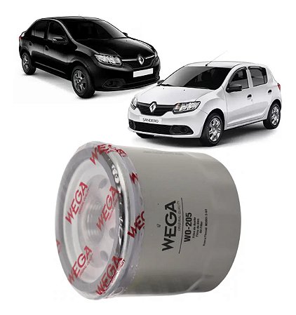 FILTRO ÓLEO CLIO/ 1.0 8V 16V FLEX WO205