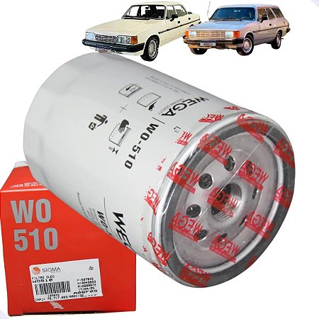 FILTRO ÓLEO OPALA 4.1 ATÉ 93 WO510