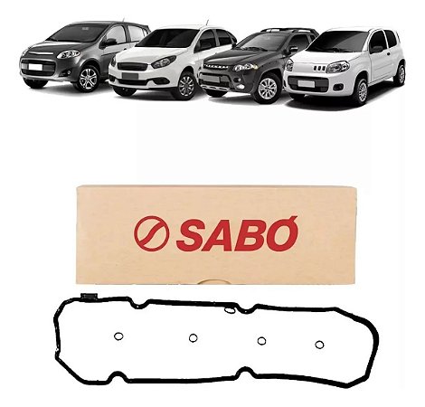 JUNTA TAMPA VALVULA BORRACHA ALUM S POLIA VARIAVEL FIAT MOBI GRAND SIENA IDEA PALIO PUNTO SIENA MTR EVO 1.4 FLEX "SABO" 141785BN/75629