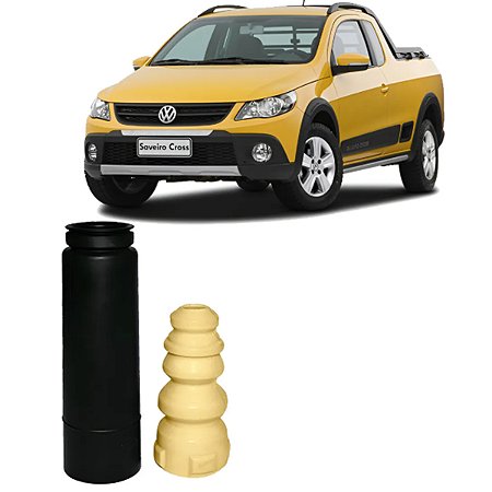 KIT AMORTECEDOR TRASEIRO SANTANA QUANTUM 84/ "V8"* KC40399/15251-3